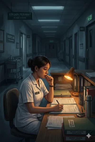 Cover of Malam Menggoda bersama Dokter Riko