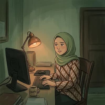 Cover of Bantuan Skripsi Berujung Perselingkuhan