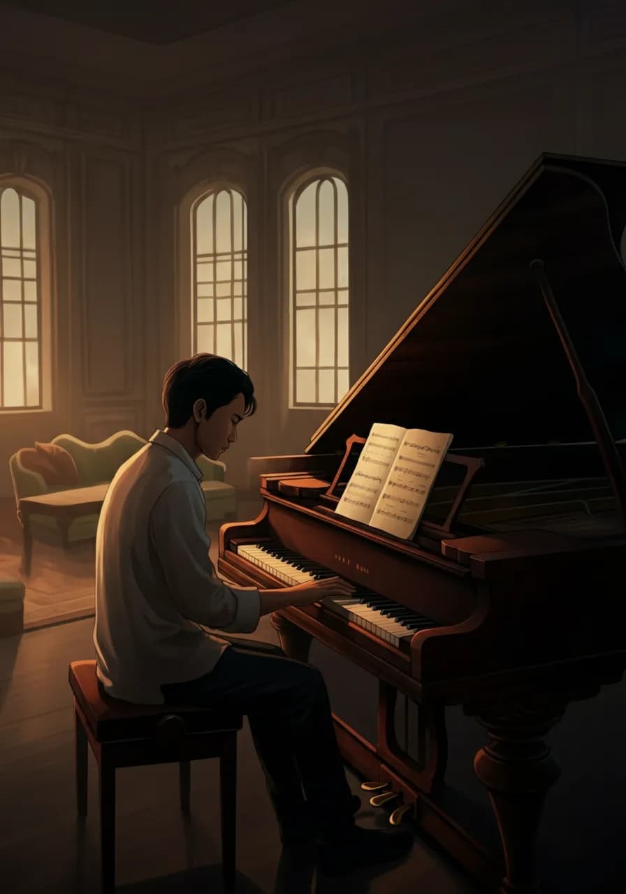 Cover of Guru Piano dan Murid Barunya