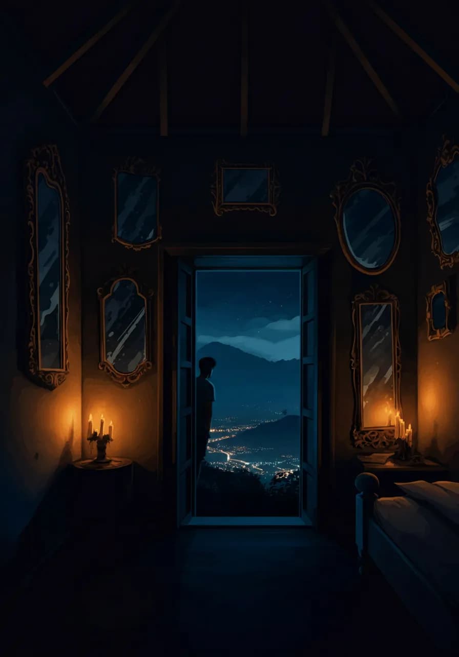Cover of Permainan Erotis di Kamar Cermin