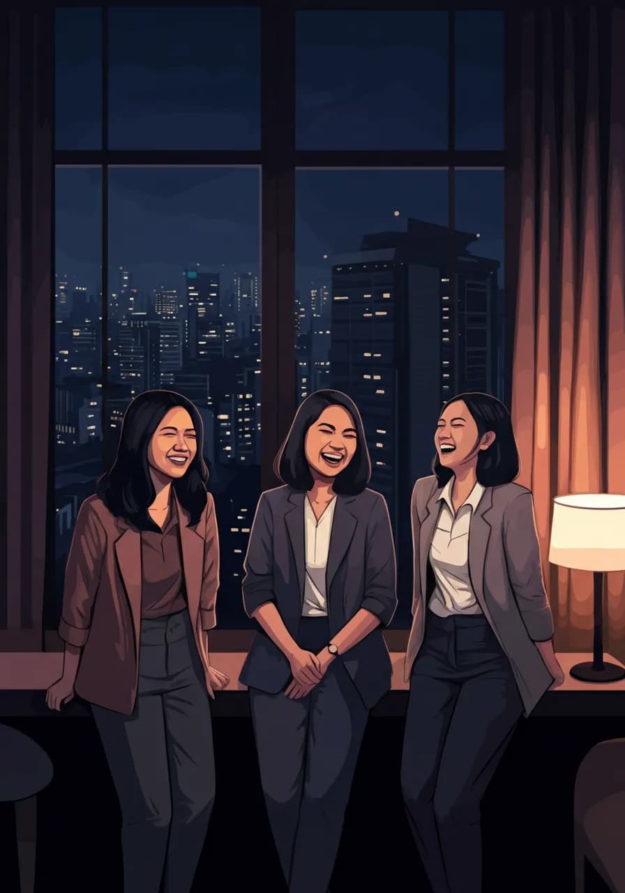 Cover of Aku dan Tiga Wanita Cantik